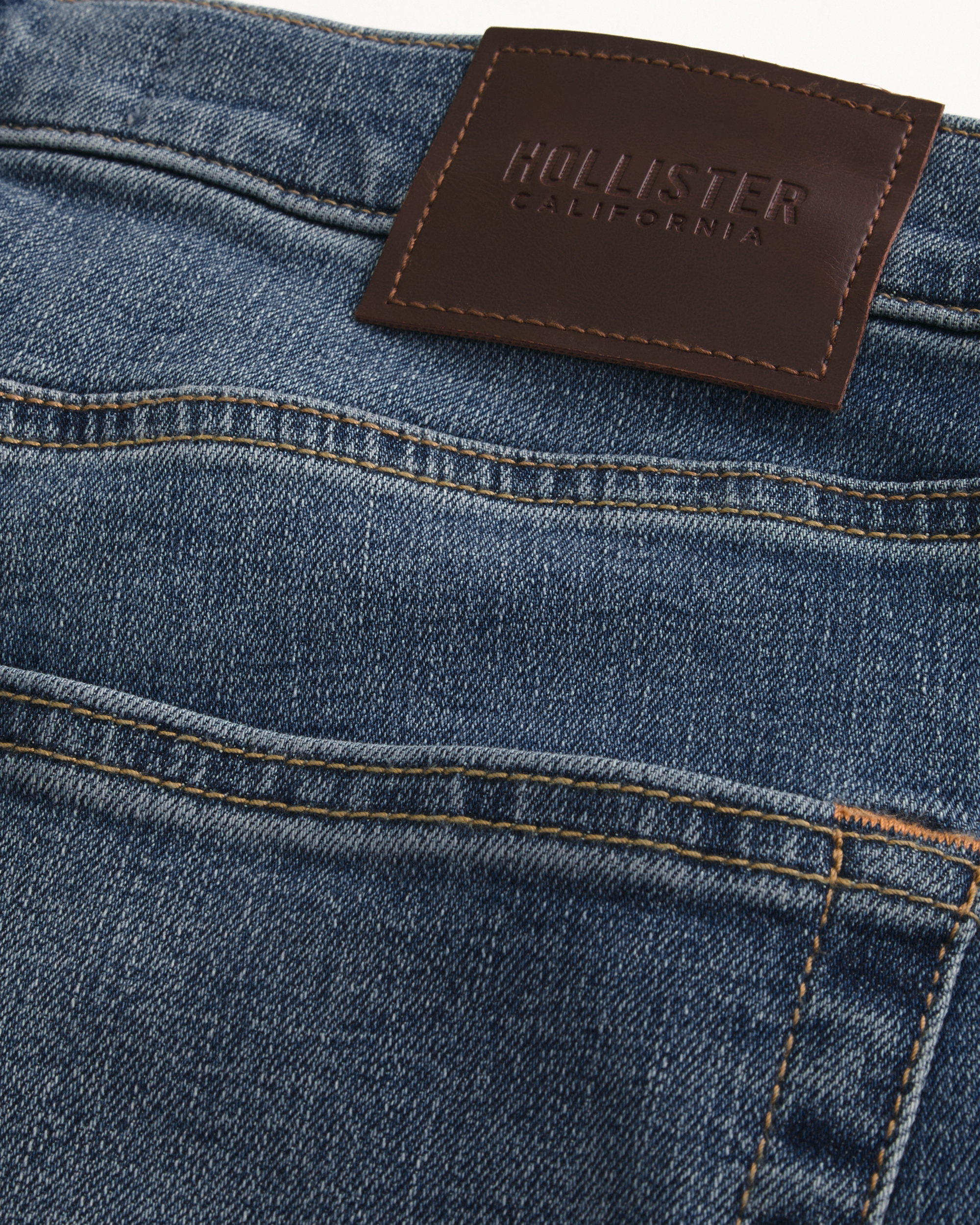 Medium Wash Athletic Skinny Jeans