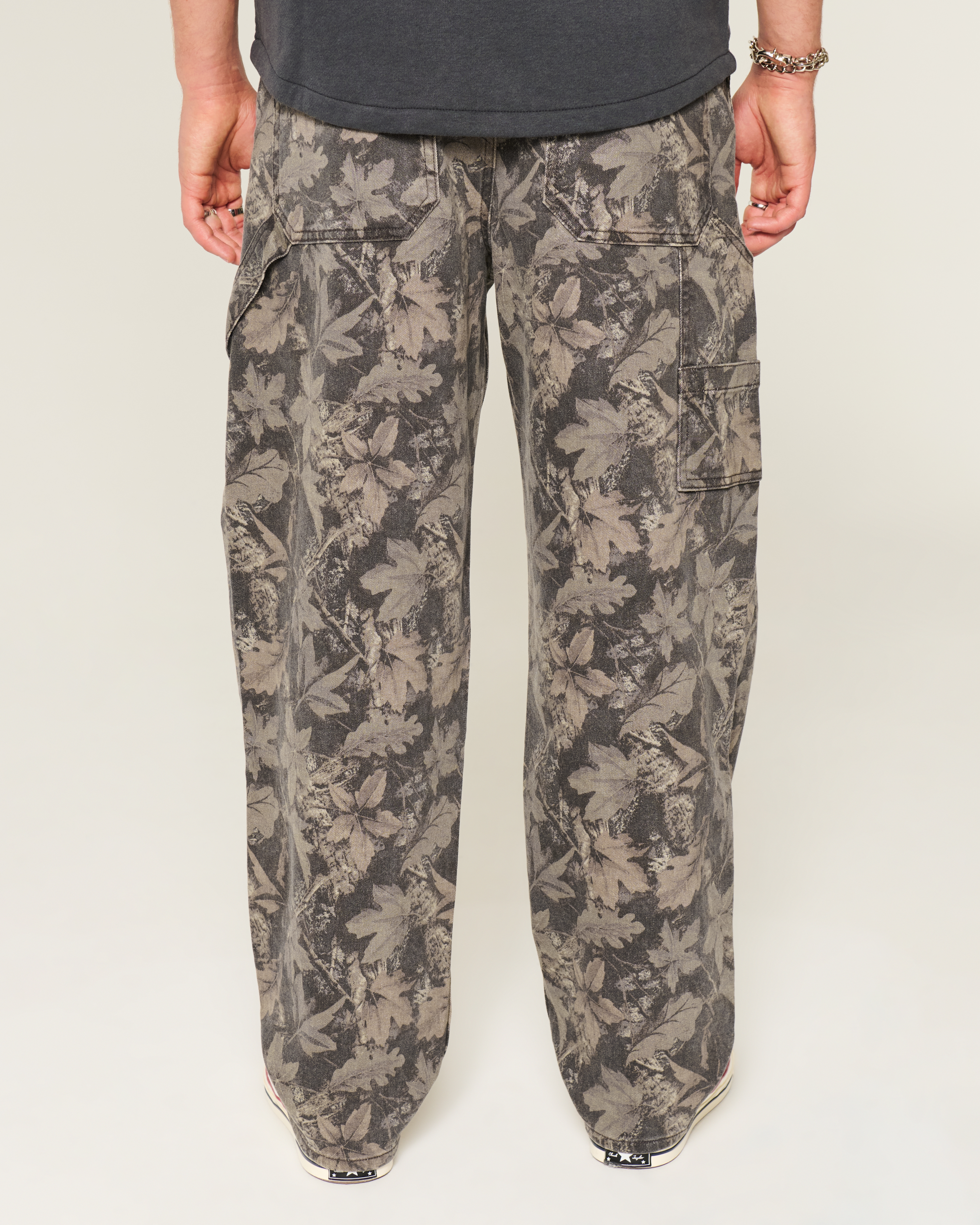 Camo Skater Baggy Painter Jeans