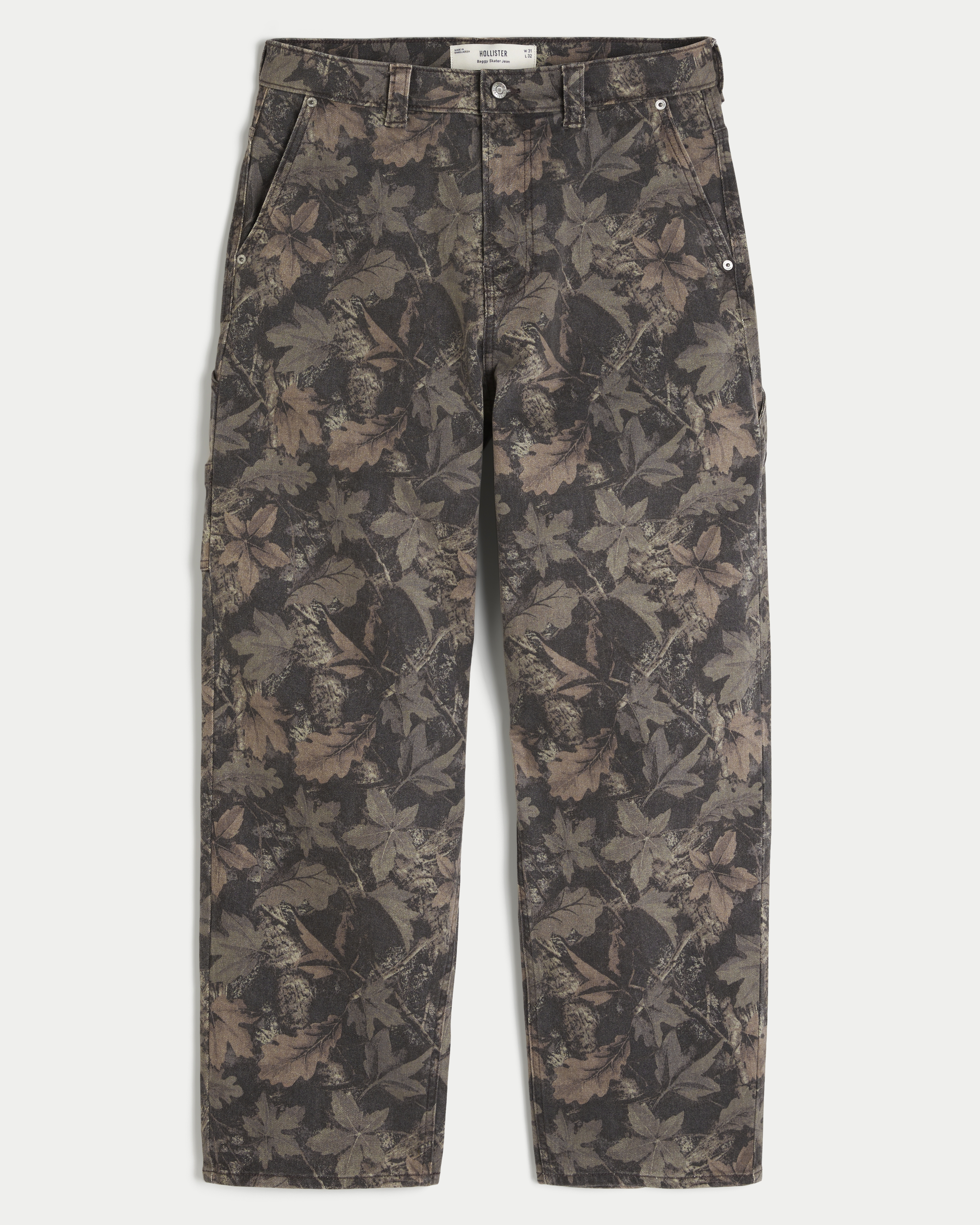 Camo Skater Baggy Painter Jeans