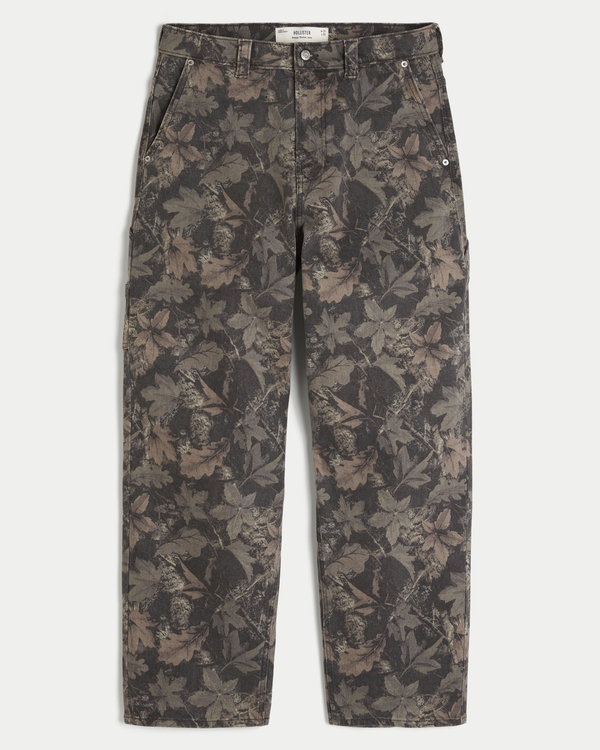 Camo Skater Baggy Painter Jeans