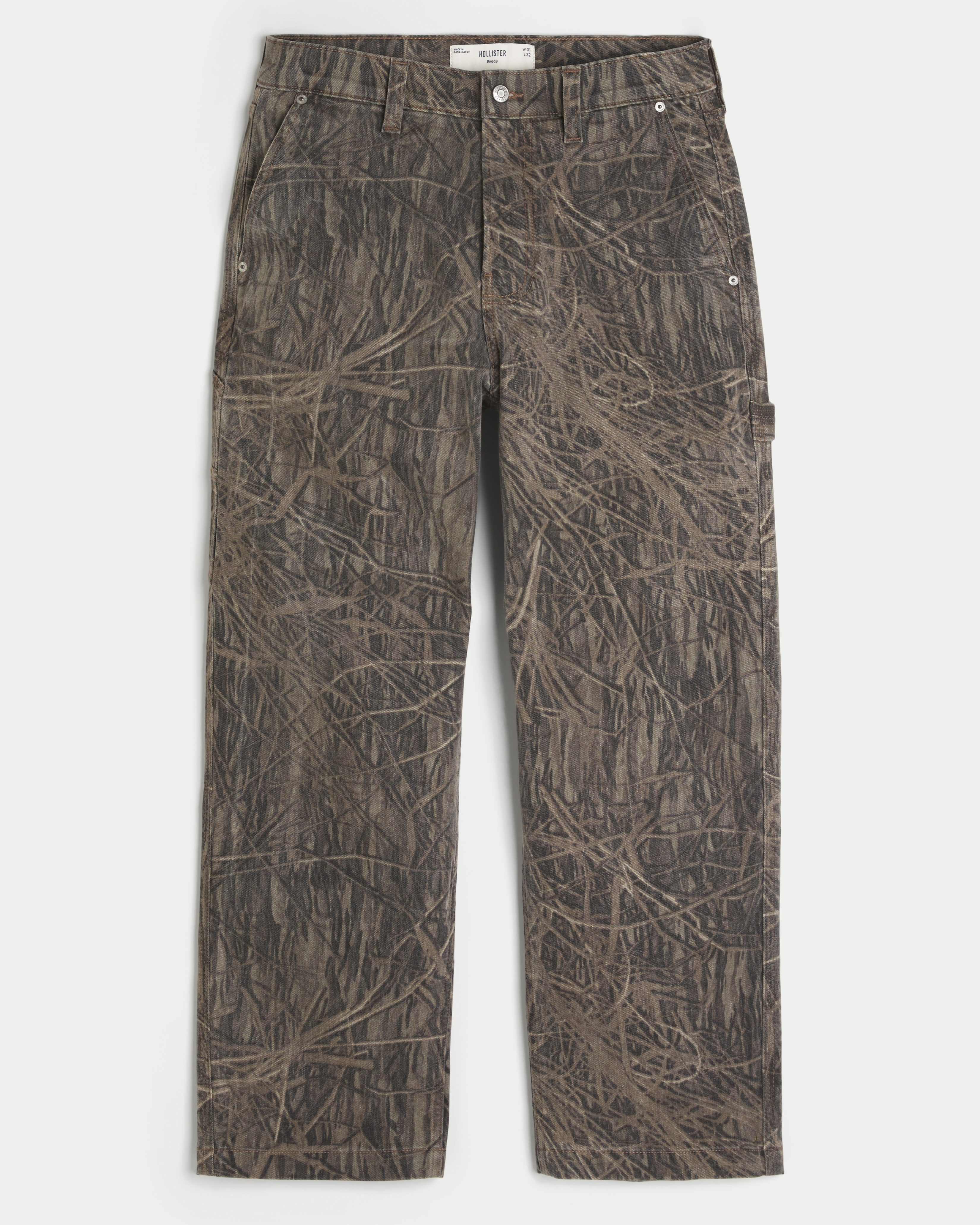 Camo Baggy Painter Jeans