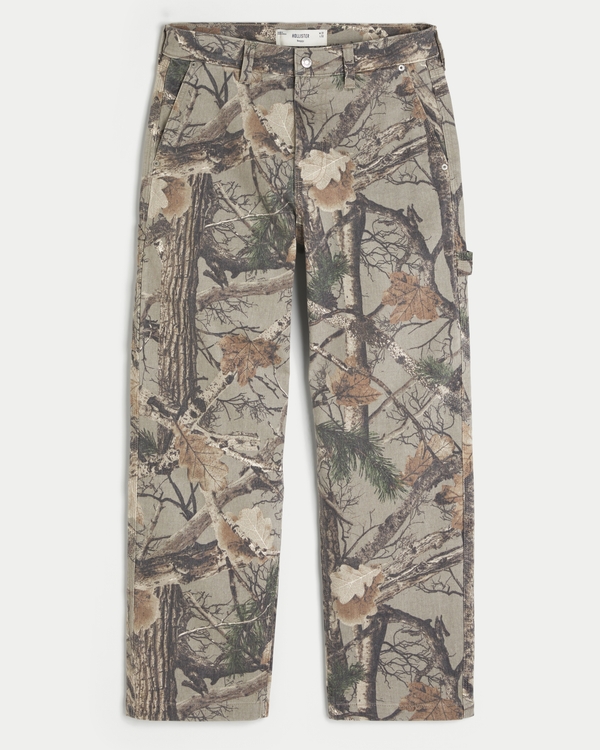 Camo Baggy Painter Jeans