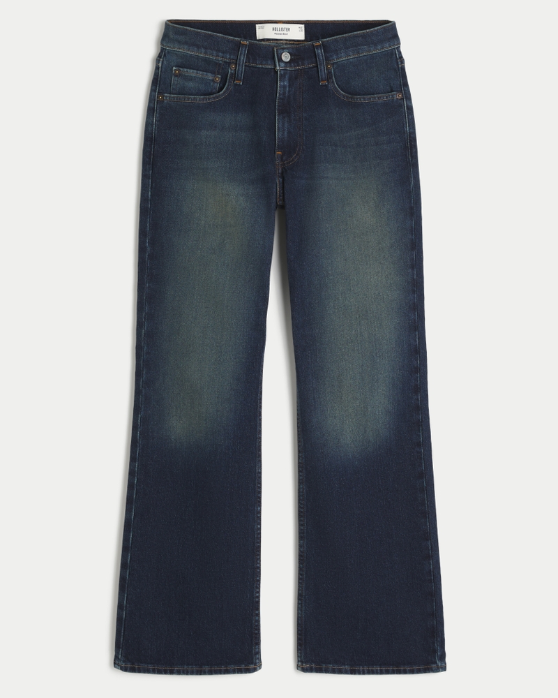 Dark Wash Relaxed Boot Jeans