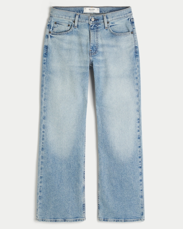 Light Wash Relaxed Boot Jeans, Light view 1