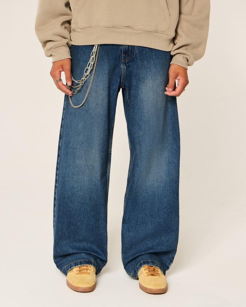 Men's Super Baggy Jeans | Men's Bottoms | HollisterCo.com