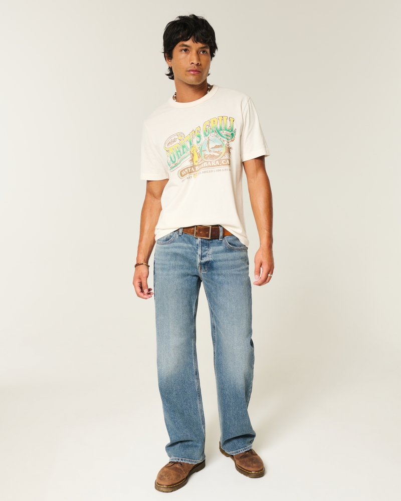 Medium Wash Boot Jeans