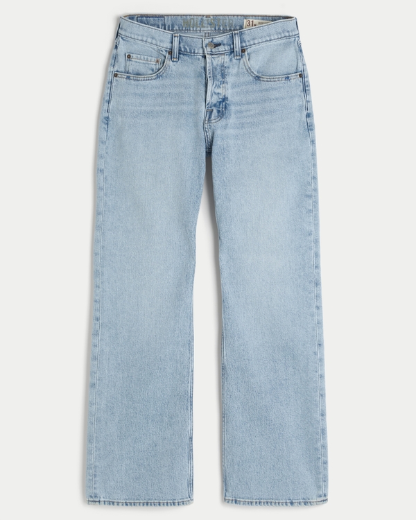 Hermosa Relaxed Bootcut Jeans, Light view 1