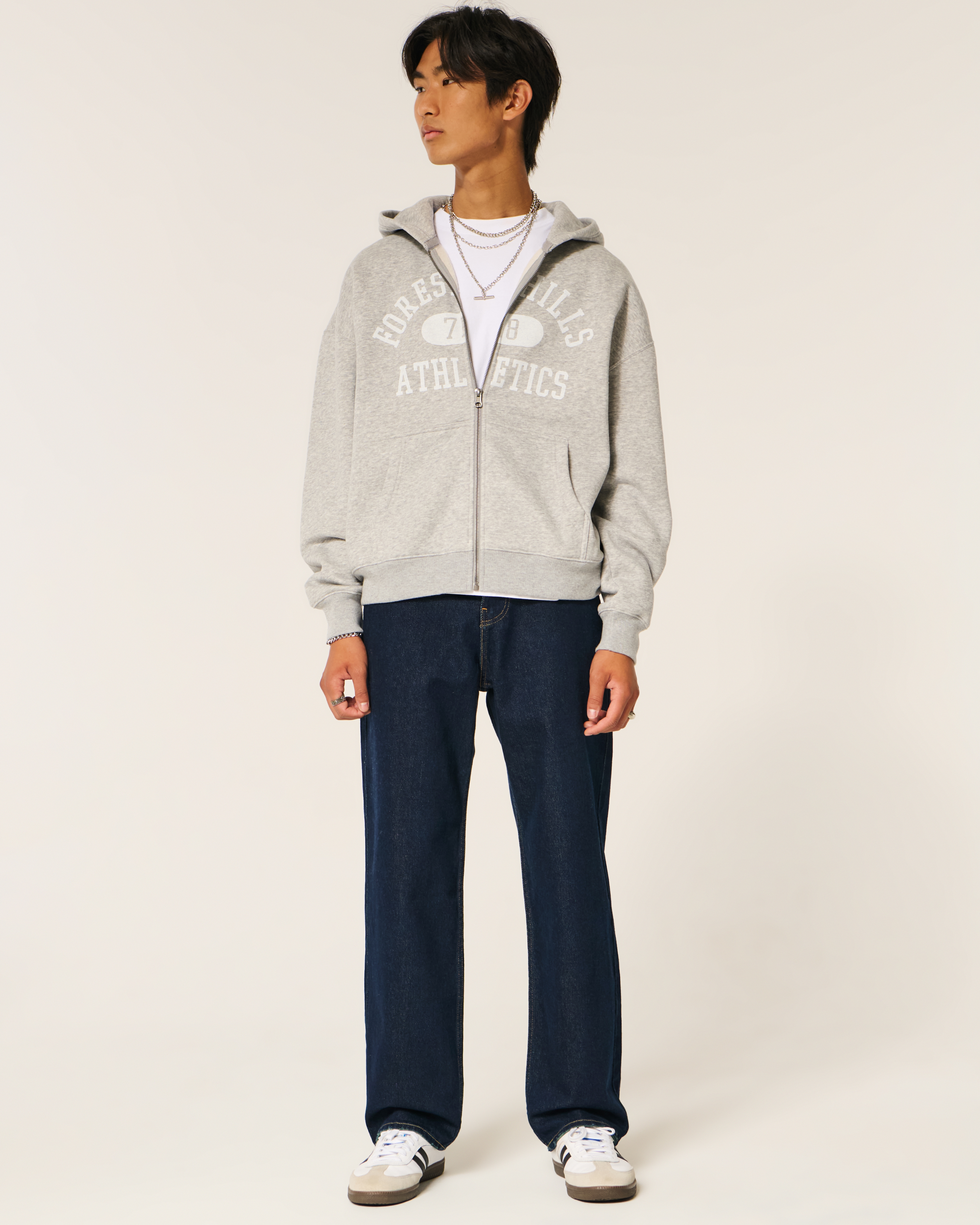 Rinse Baggy Jeans