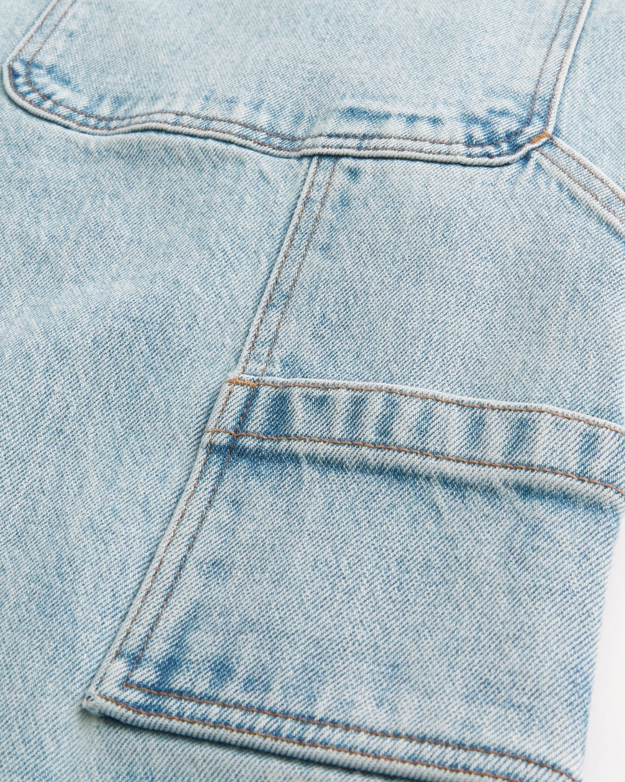 Light Wash Super Baggy Painter Jeans