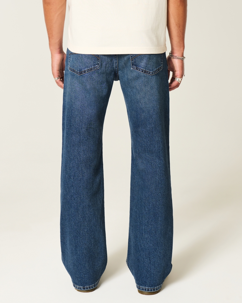 Dark Wash Relaxed Boot Jeans
