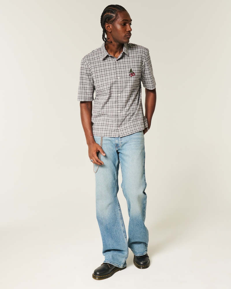 Dark Wash Relaxed Boot Jeans