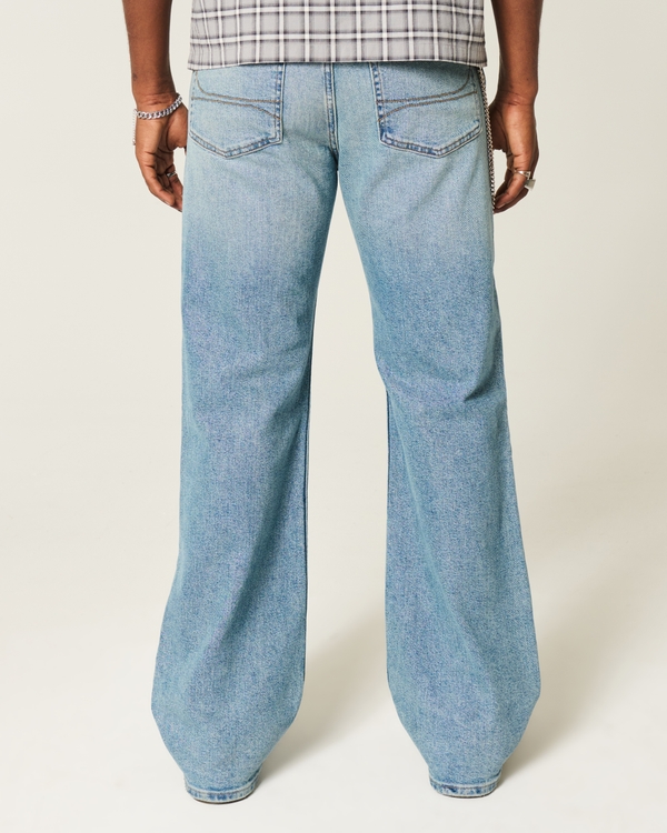 Medium Wash Relaxed Boot Jeans