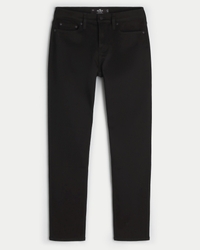 Black No Fade Athletic Skinny Jeans
