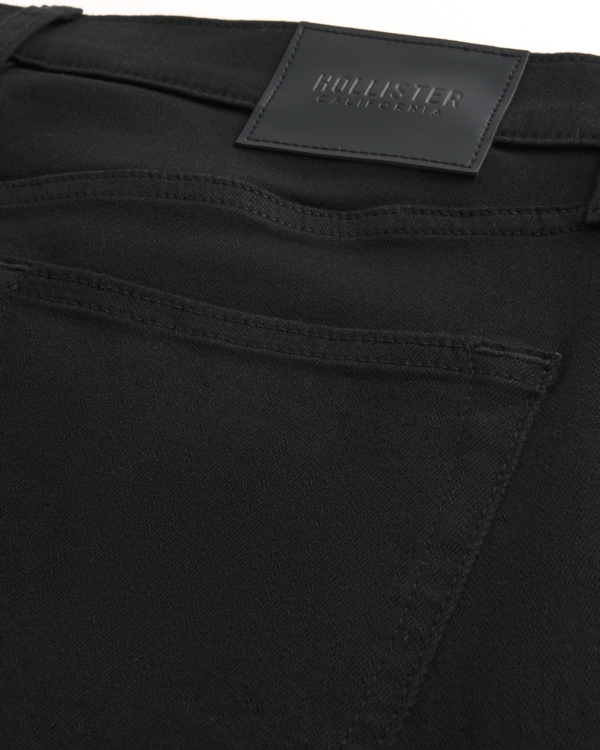 Black No Fade Athletic Skinny Jeans