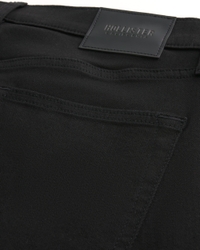 Black No Fade Athletic Skinny Jeans