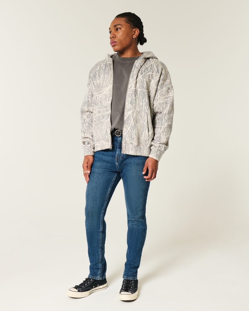 Medium Wash Relaxed Boot Jeans