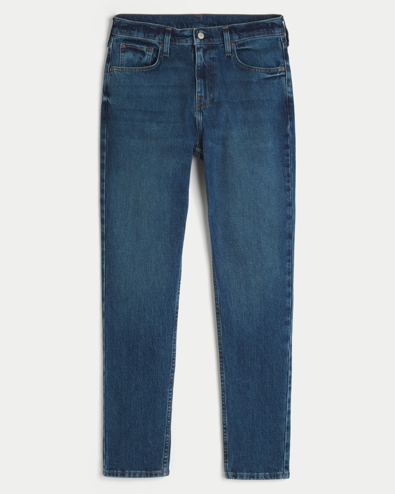 Dark Wash Athletic Skinny Jeans
