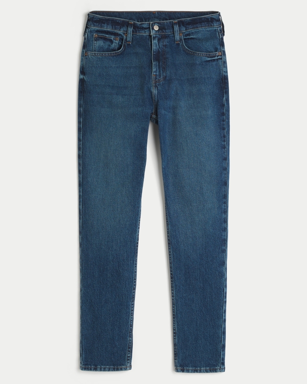 Dark Wash Athletic Skinny Jeans, Dark view 1