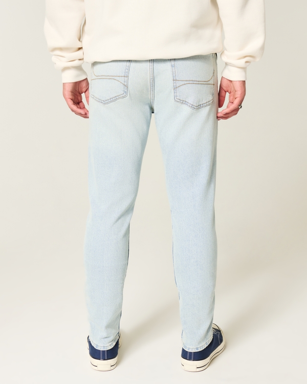 Light Wash Athletic Skinny Jeans