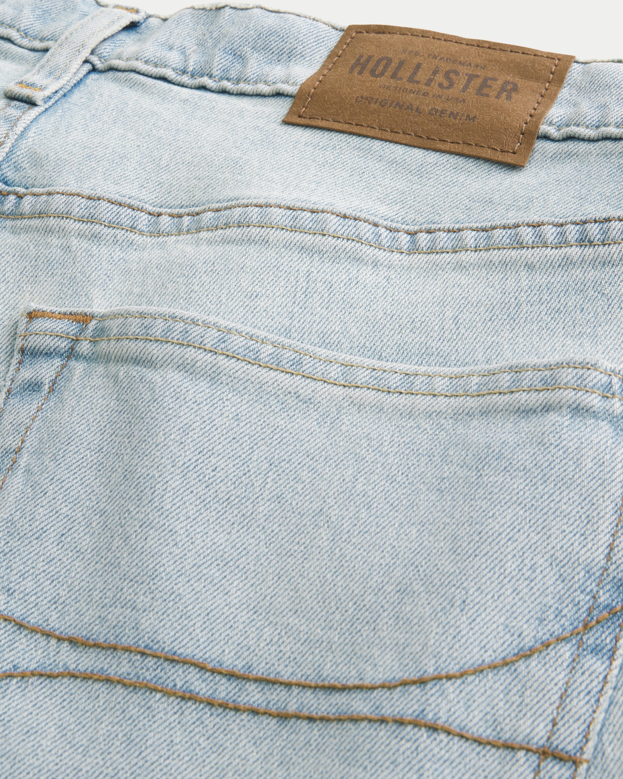 Light Wash Athletic Skinny Jeans