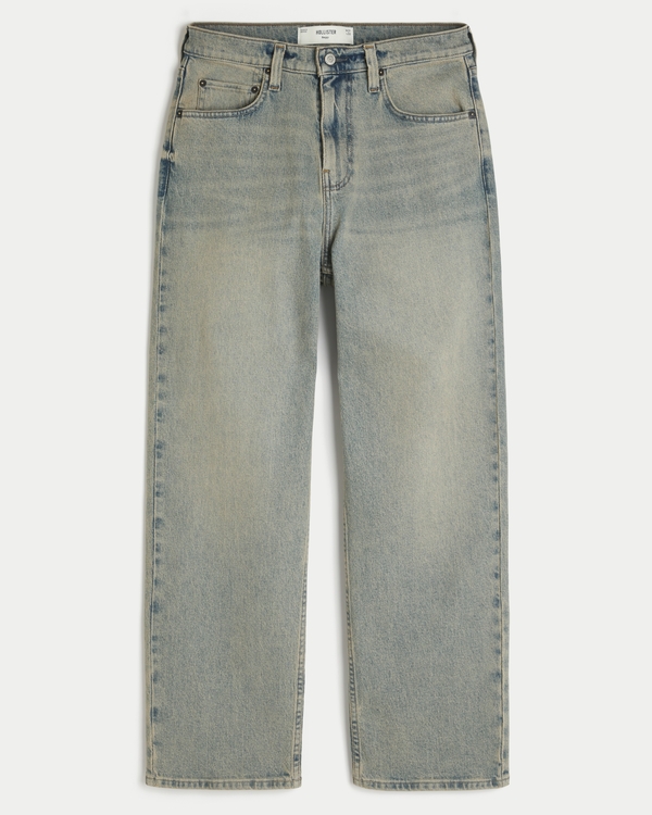 Light Wash Baggy Jeans