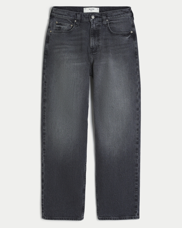 Washed Black Baggy Jeans, Washed Black view 1