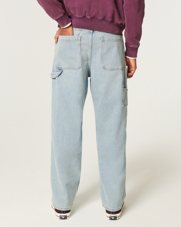 Light Wash Baggy Painter Jeans