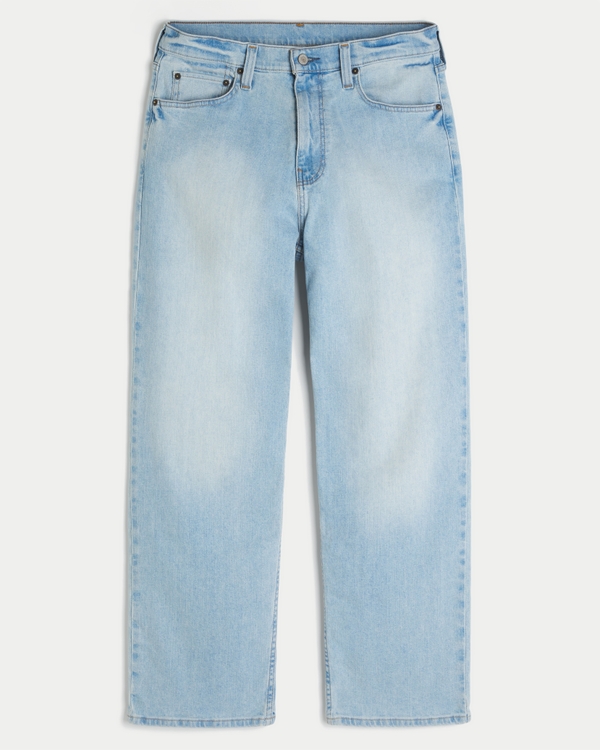 Light Wash Baggy Jeans