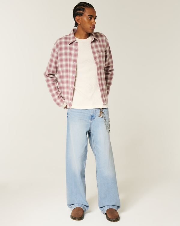 Super Baggy Jeans, Medium Light view 1