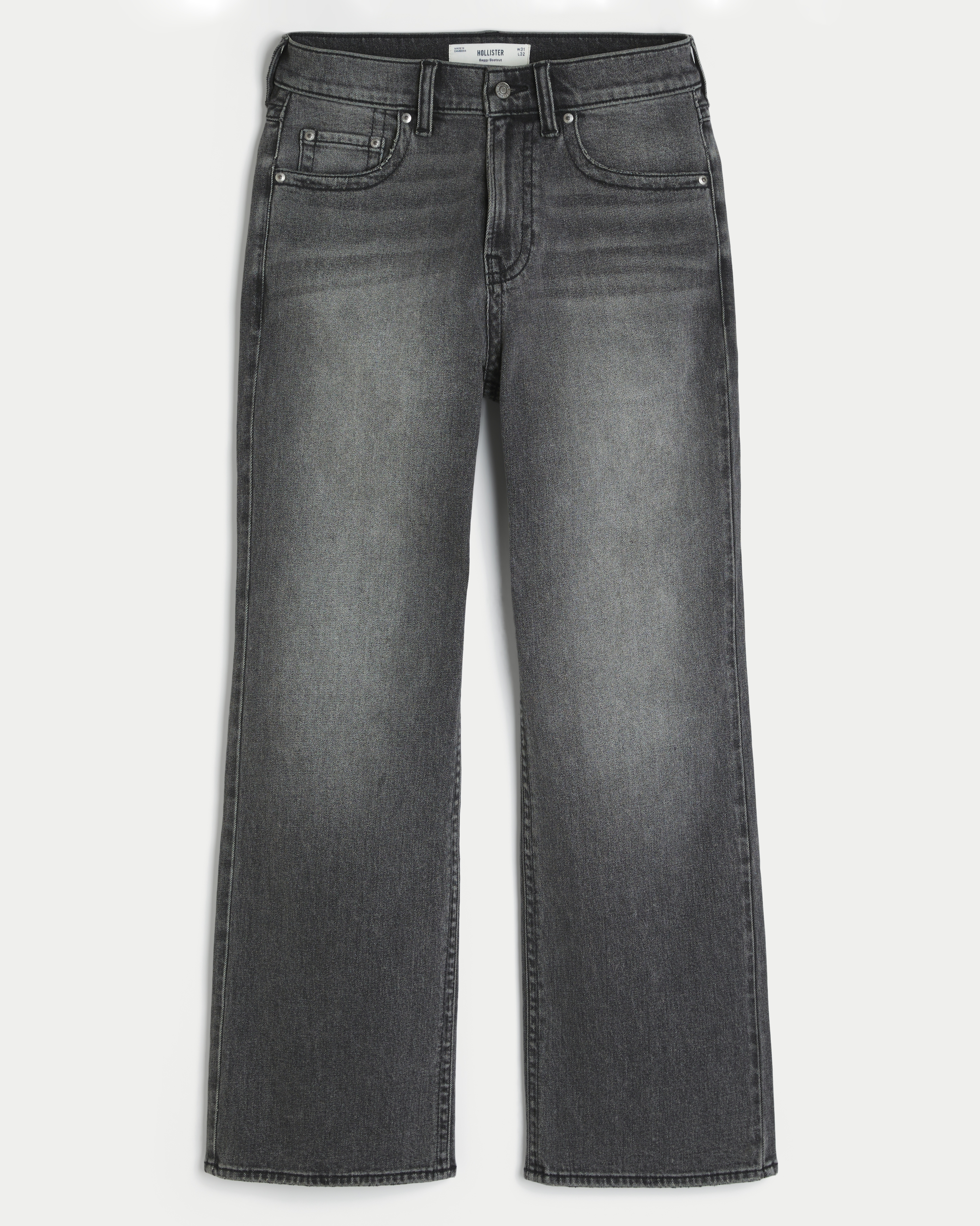 Washed Black Jeans