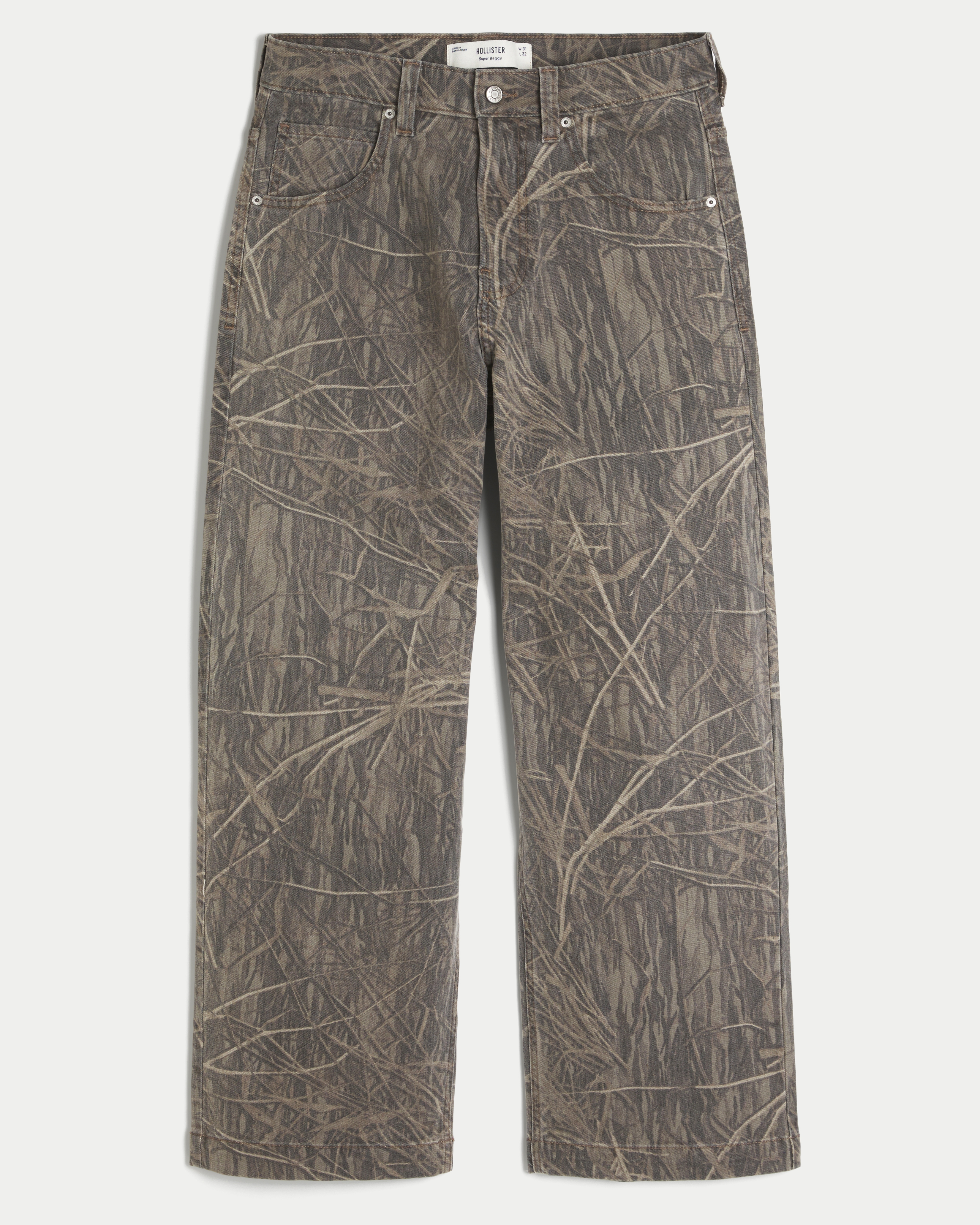 Camo Super Baggy Jeans