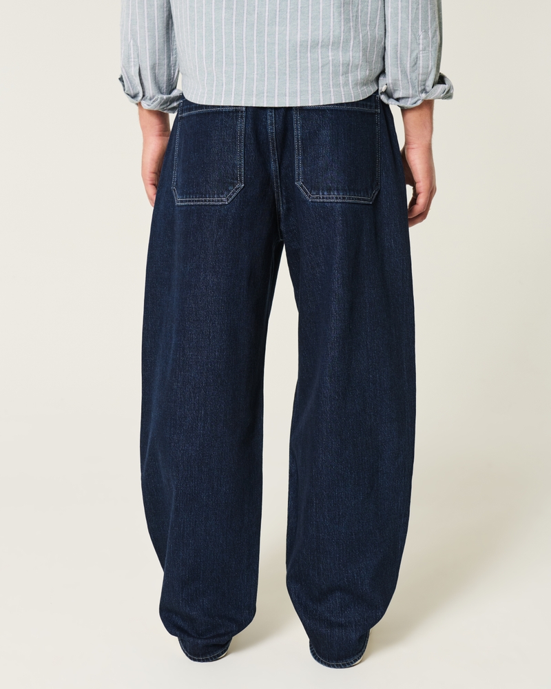 Dark Wash Baggy Skater Jeans