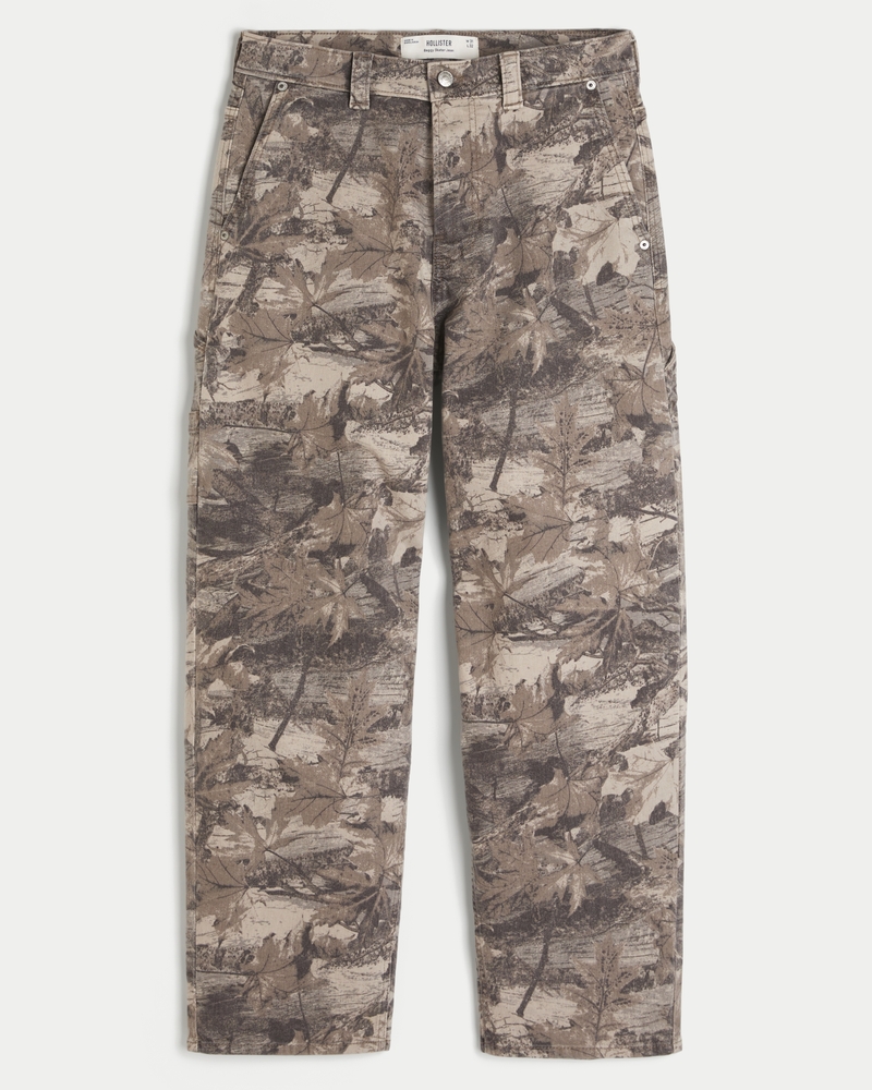 Camo Skater Baggy Jeans