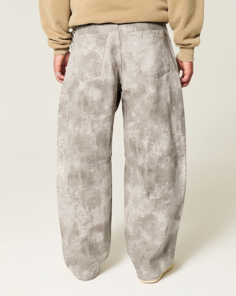 Camo Barrel Jeans