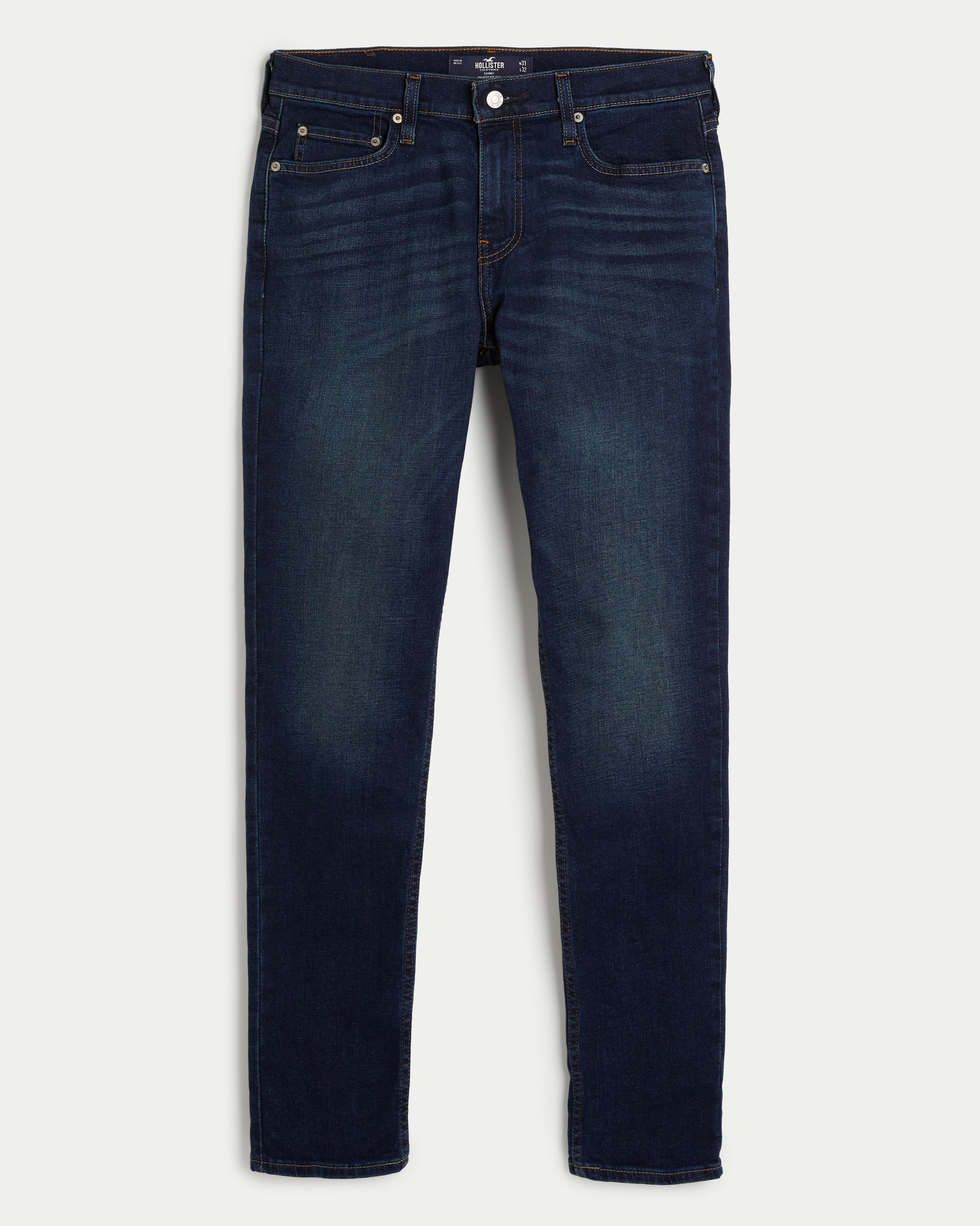 hollister dark wash jeans