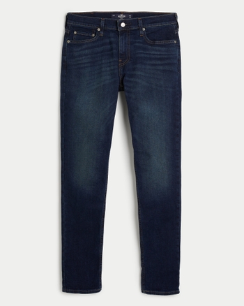 Men s Dark Wash Skinny Jeans Men s Bottoms HollisterCo