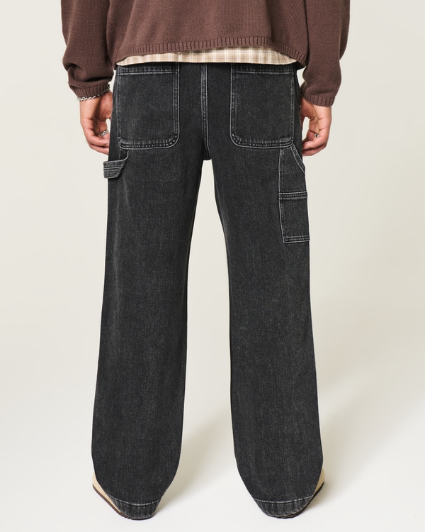Men's Black baggy Painter Jeans | Men's Bottoms | HollisterCo.com
