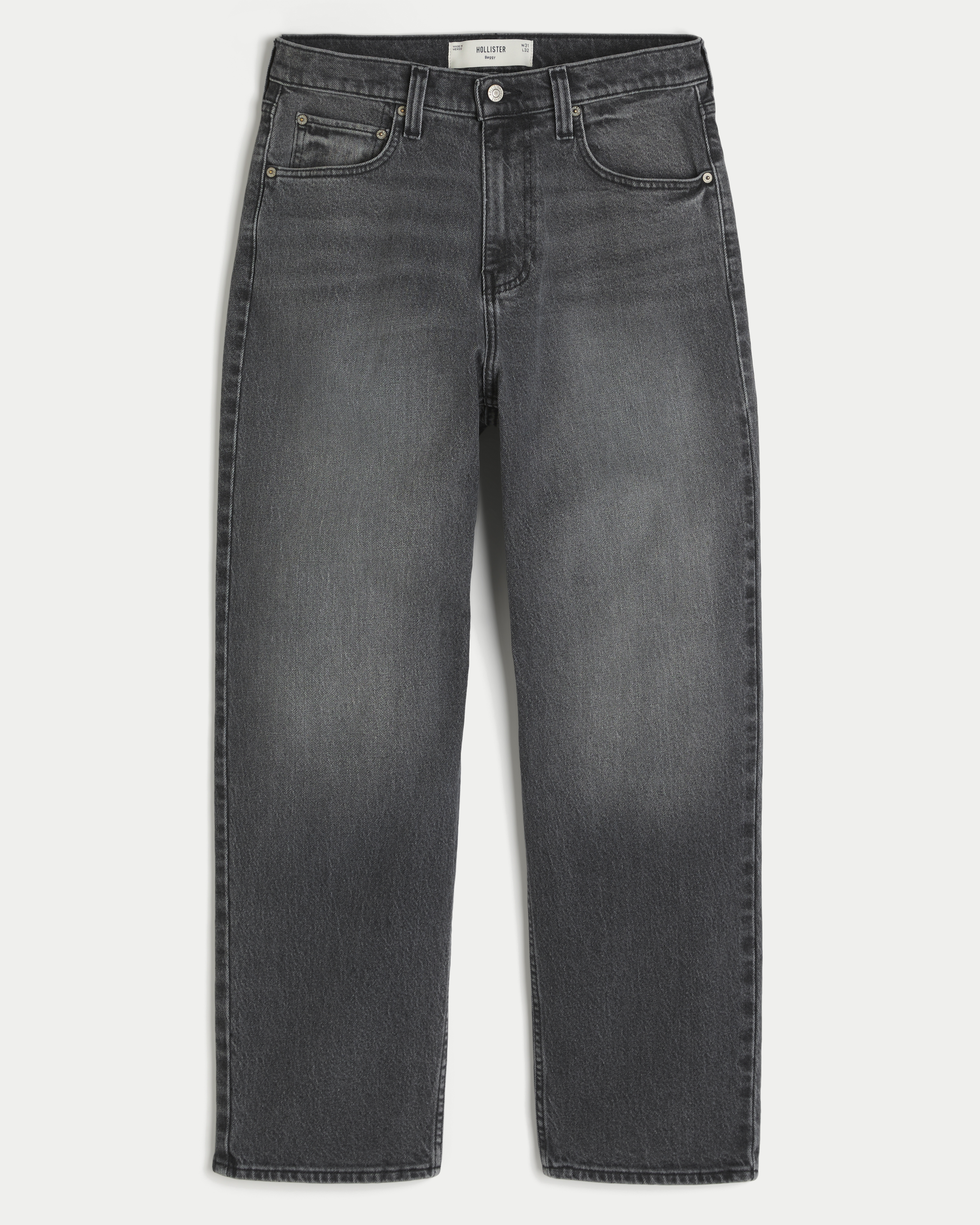 Heart Graphic Baggy Jeans