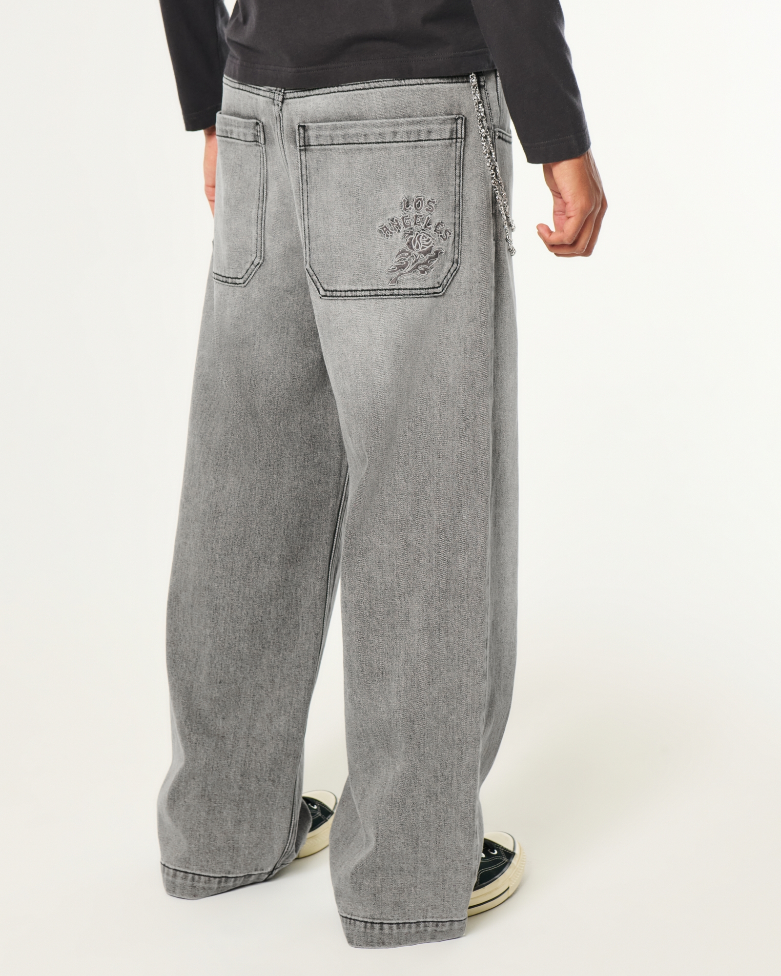 メンズ スーパーバギージーンズ | メンズ セール | HollisterCo.com