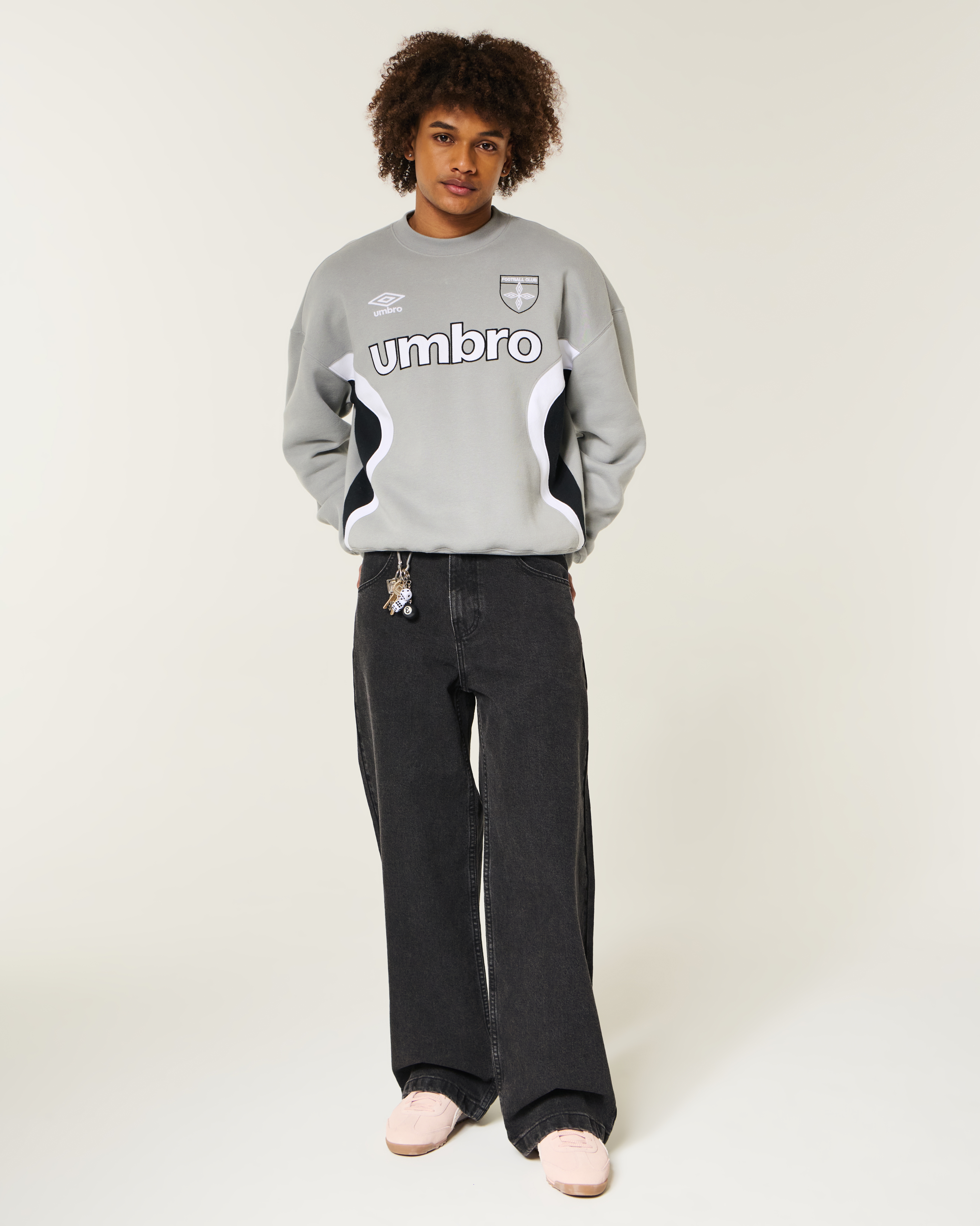 Black Super Baggy Jeans