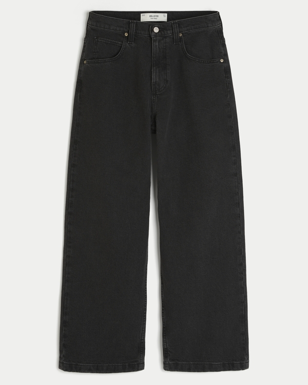 Black Super Baggy Jeans