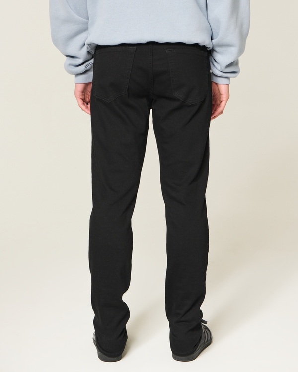 Black No Fade Athletic Skinny Jeans