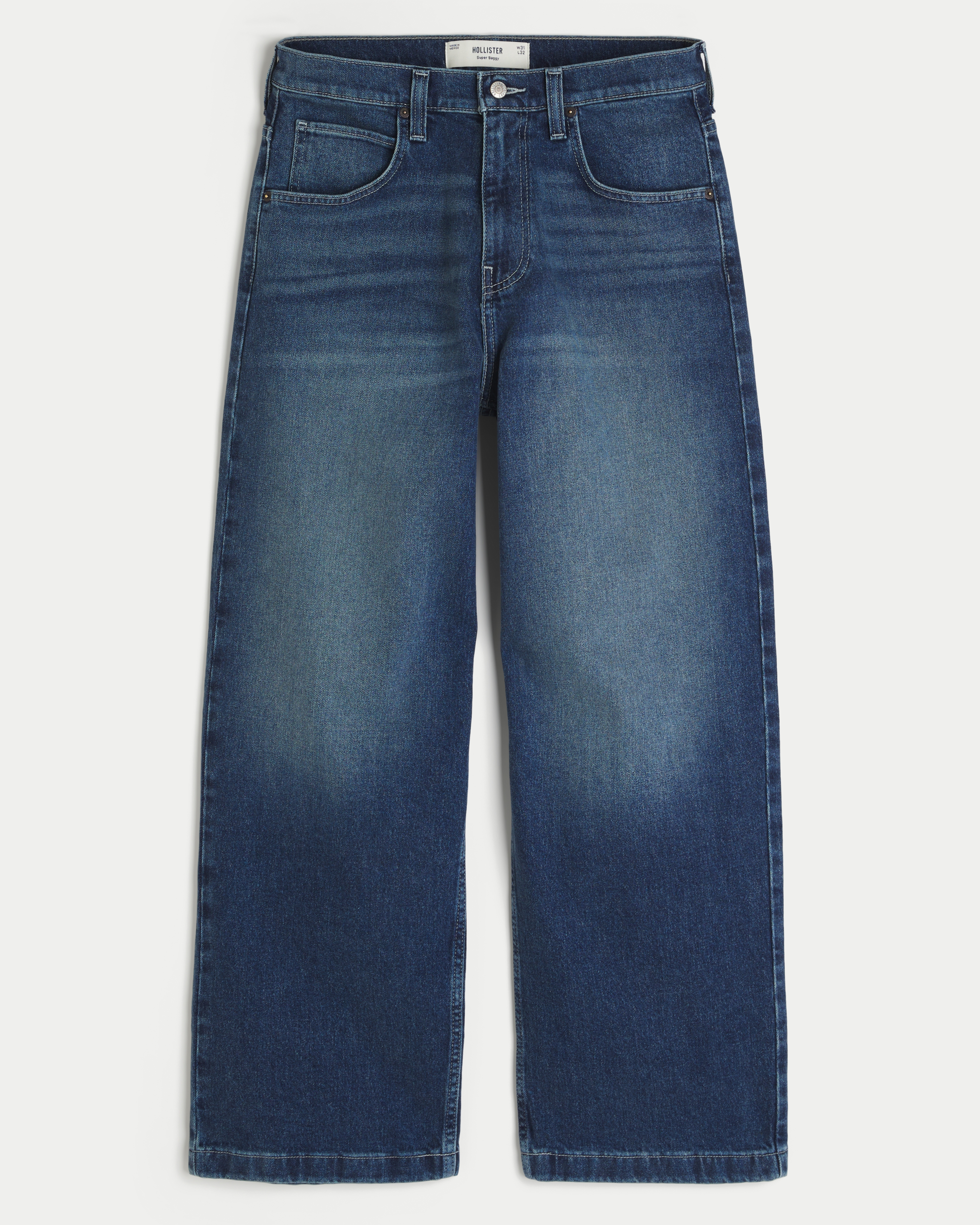 Dark Wash Super Baggy Jeans