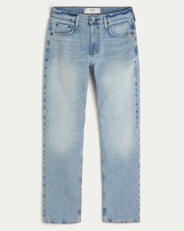 パンツ Slim straight denim Men's Slim Straight Jeans | Men's Bottoms | HollisterCo.com