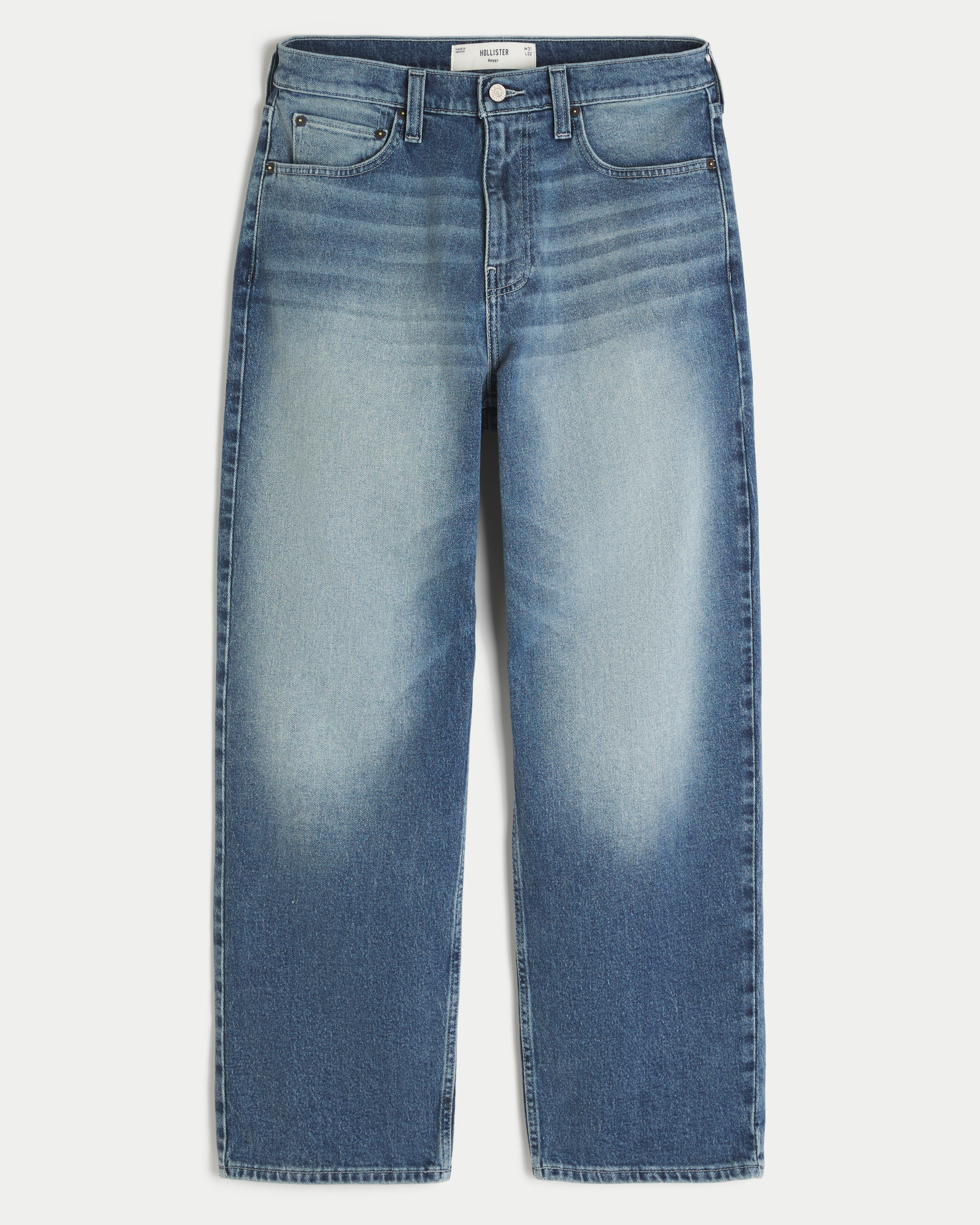 Indigo Baggy Jeans
