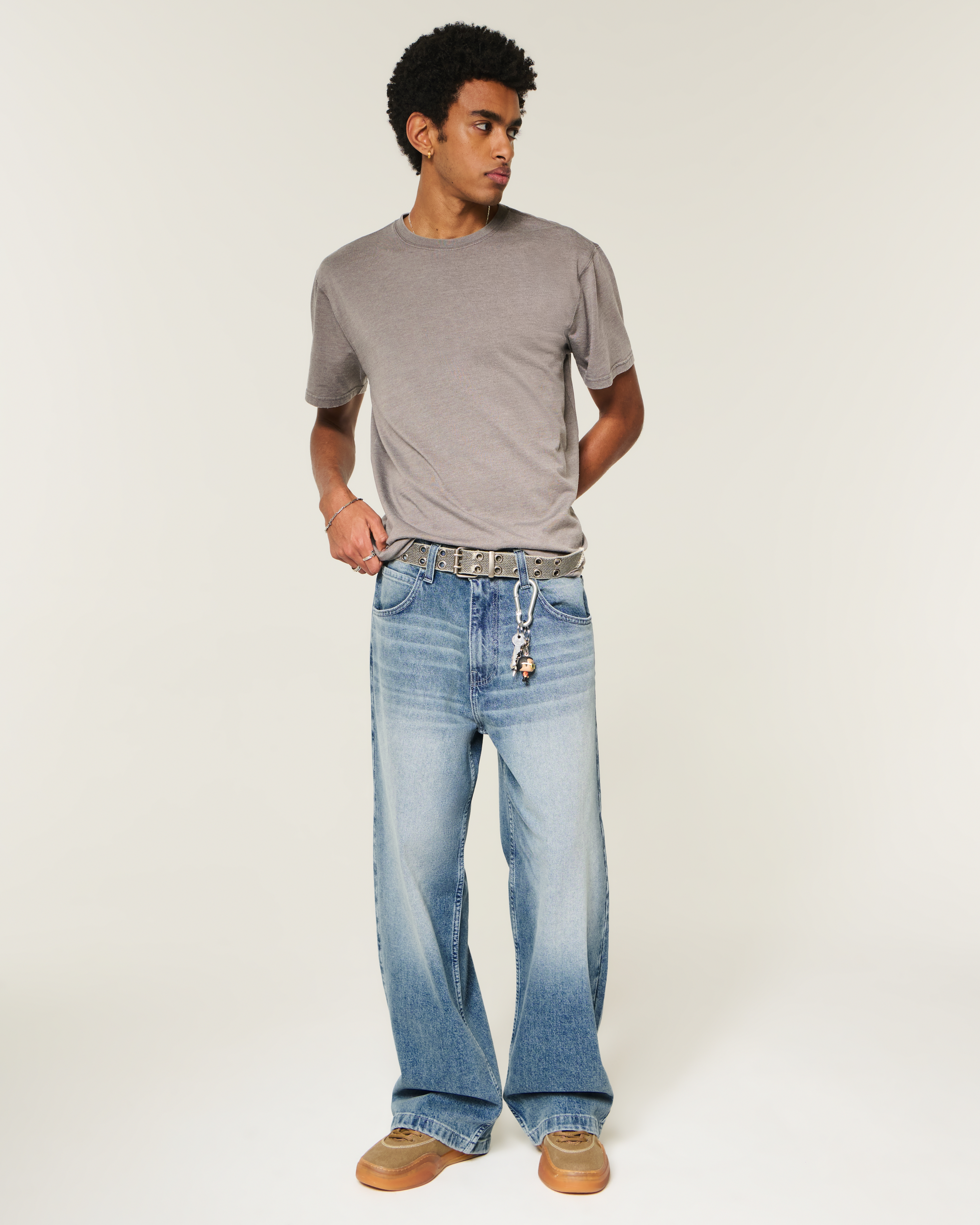 Dark Wash Super Baggy Jeans