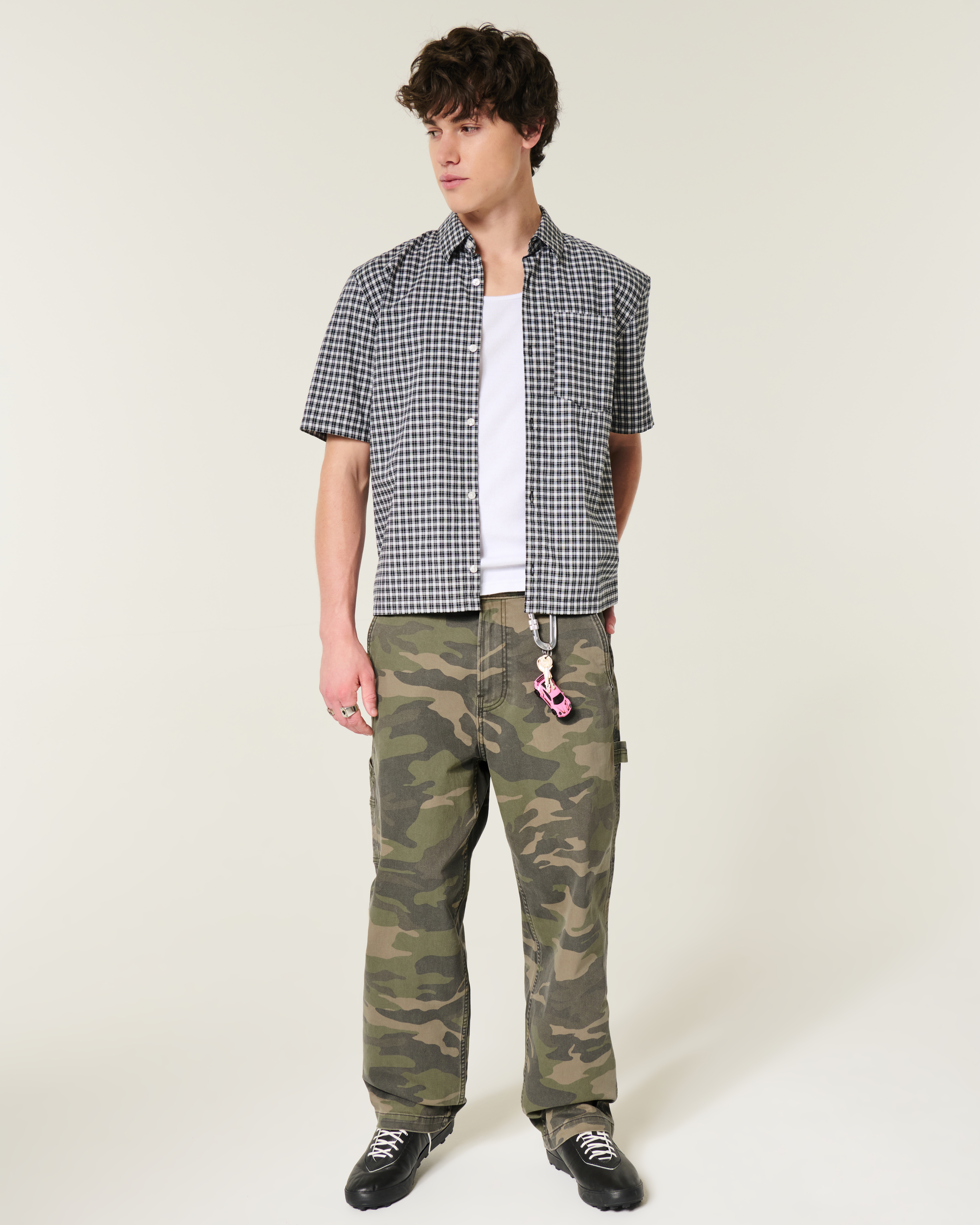 Camo Baggy Painter Jeans