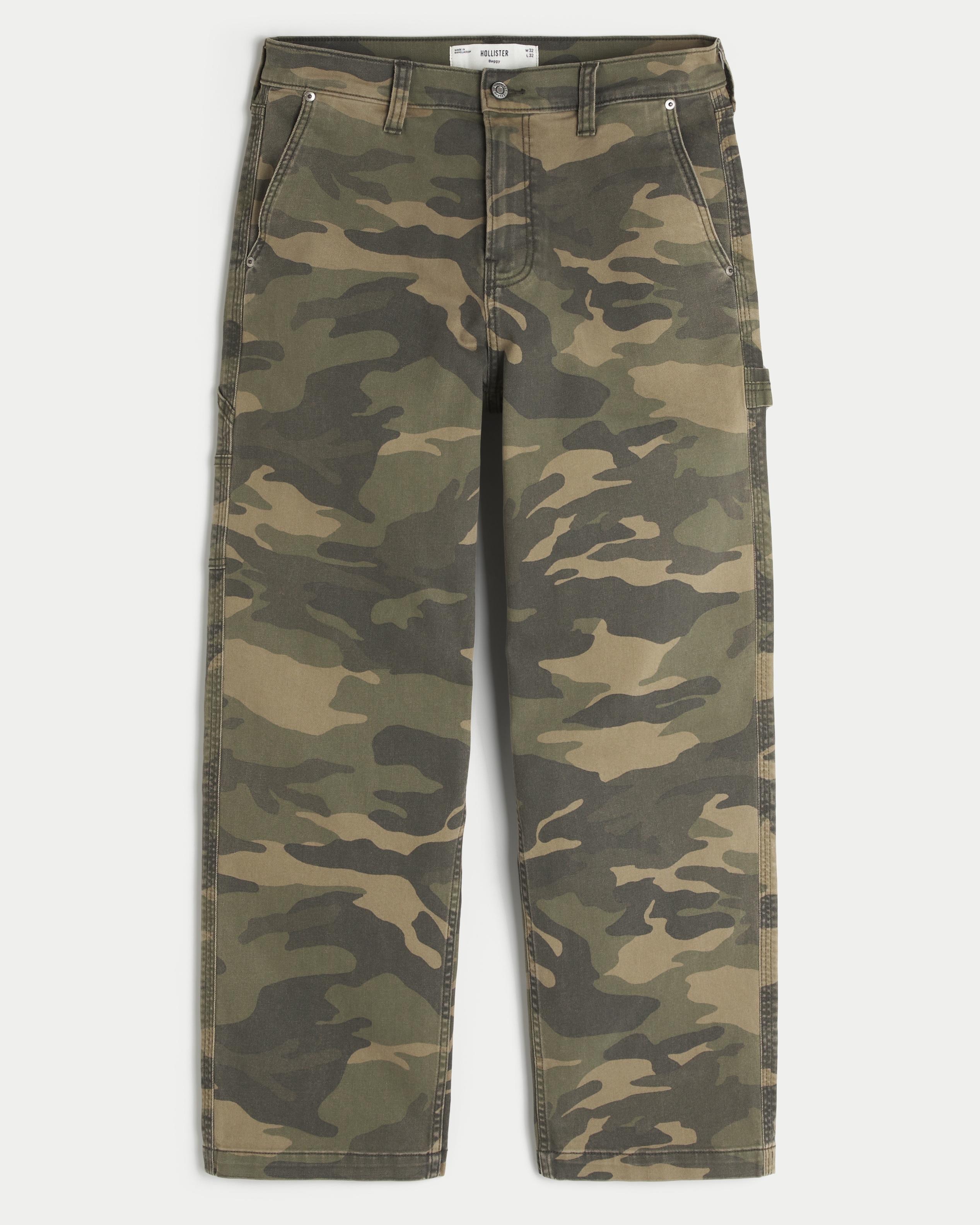 Camo Baggy Carpenter Jeans