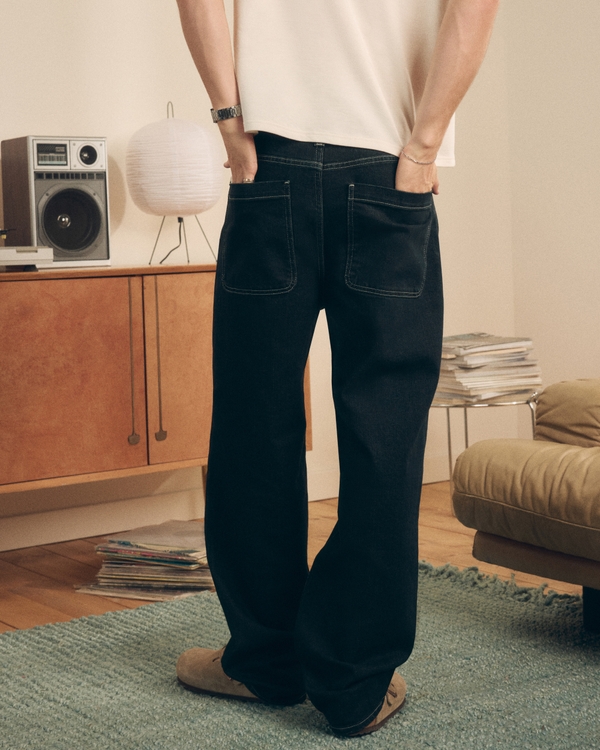 Rinse Wash Baggy Jeans, Rinse view 2