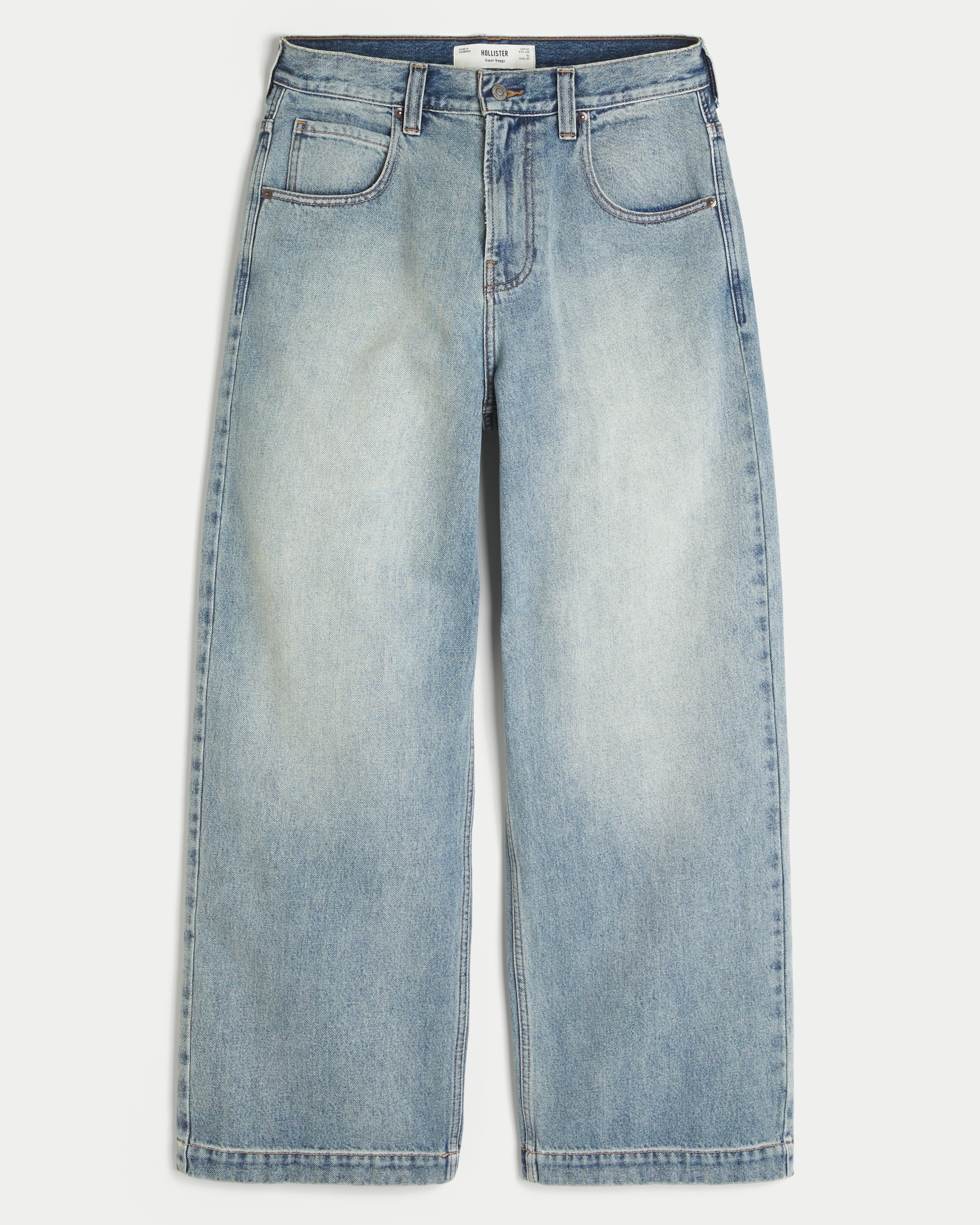 Dragon Graphic Super Baggy Jeans
